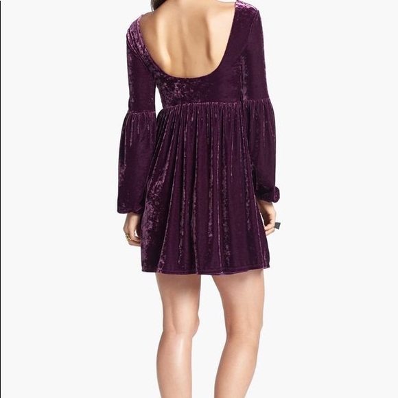FREE PEOPLE “Oh So Easy” Velvet Dress NWOT - Picture 3 of 4